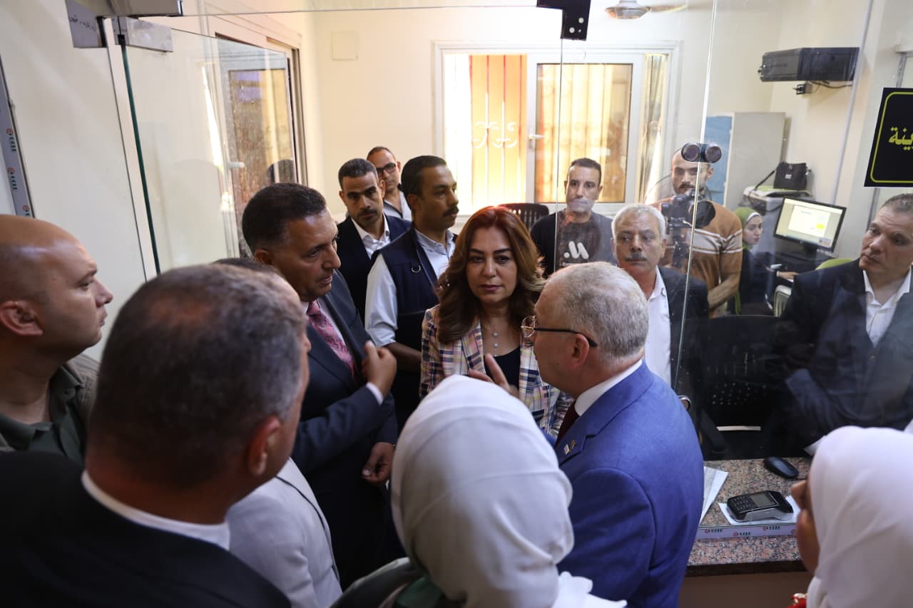 في ختام جولتها بمحافظة القليوبية.. وزيرة التنمية ا في ختام جولتها بمحافظة القليوبية.. وزيرة التنمية ا